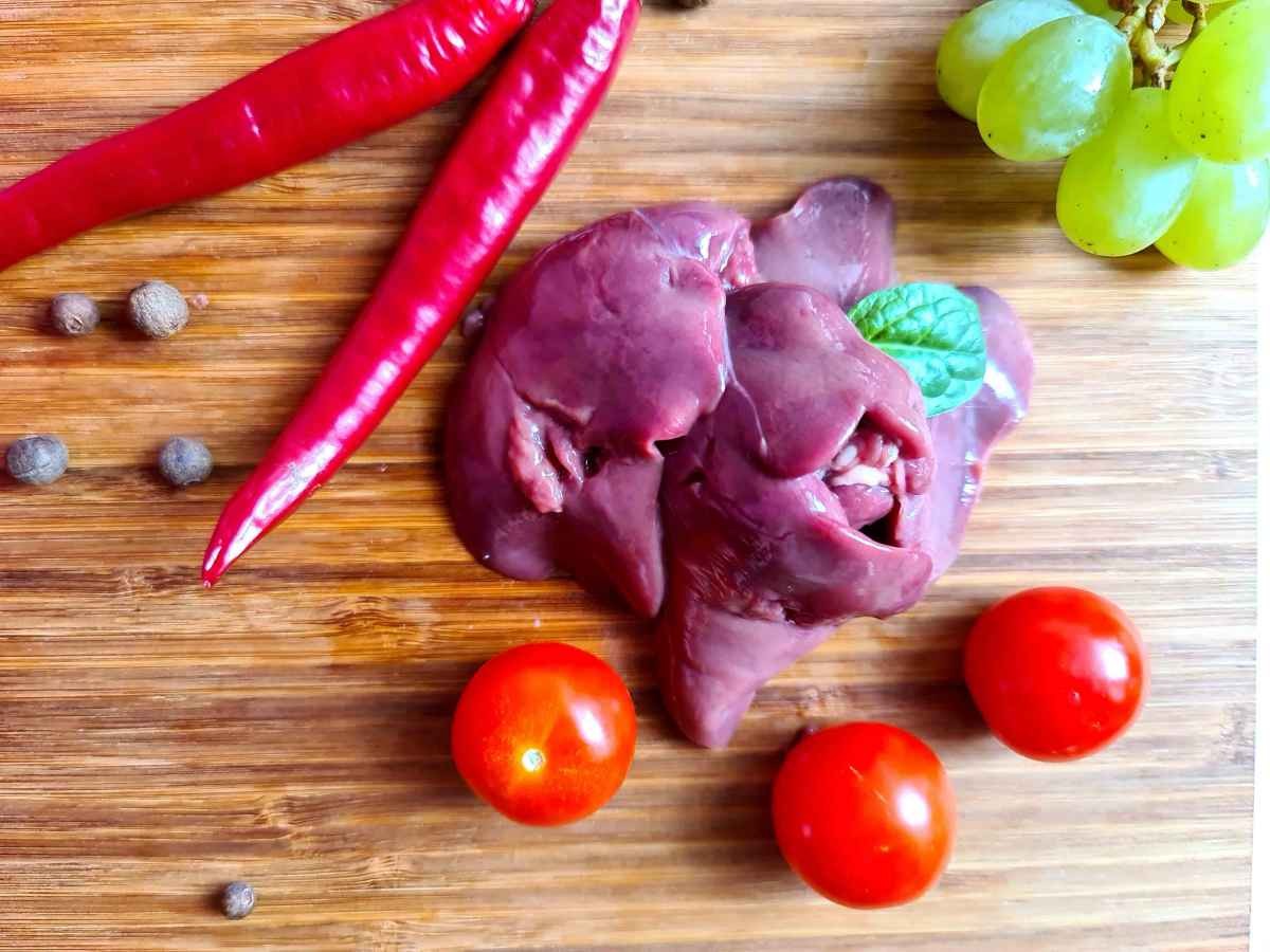 INDYK BIO - WĄTROBA ok. 0,25kg - Zagroda Łącka