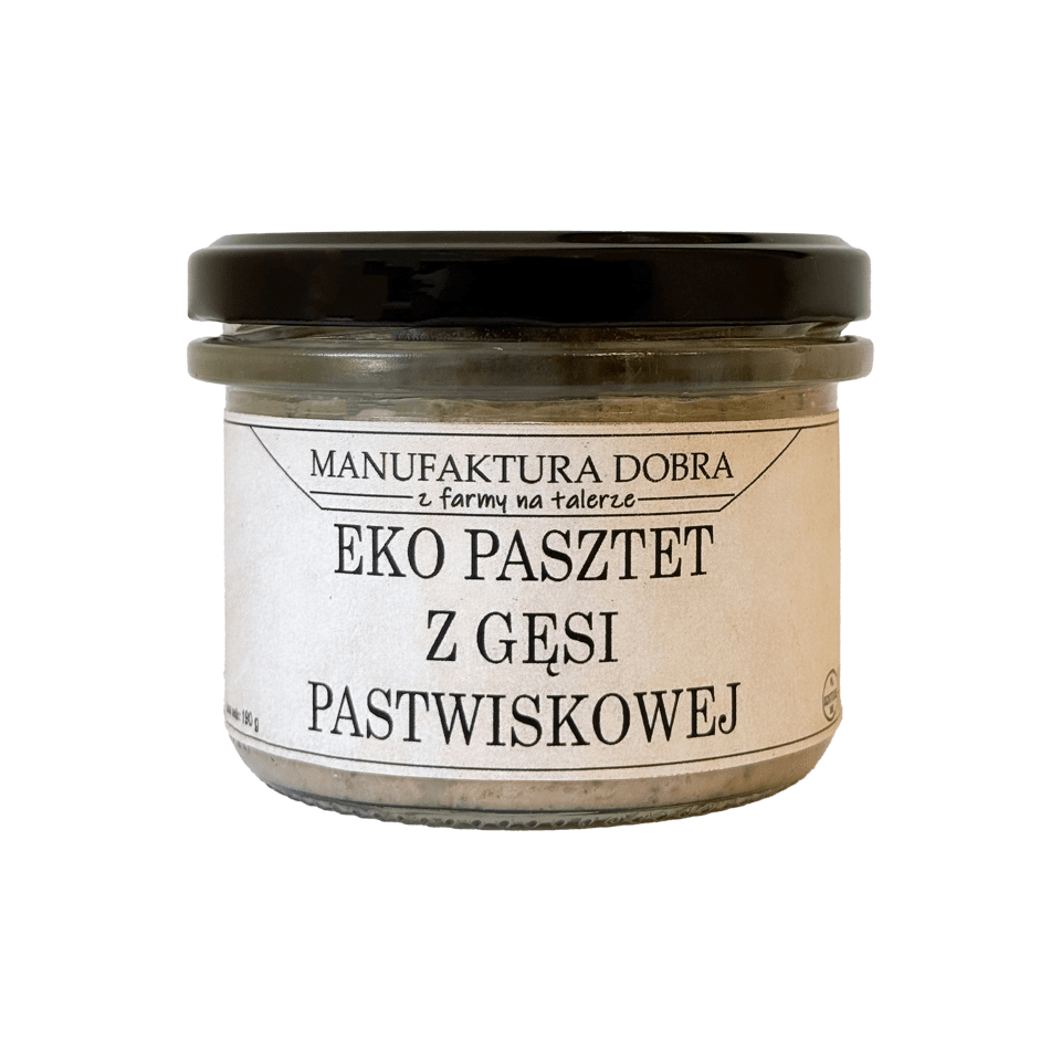 EKO Pasztet z Gęsi Pastwiskowej 190 g
