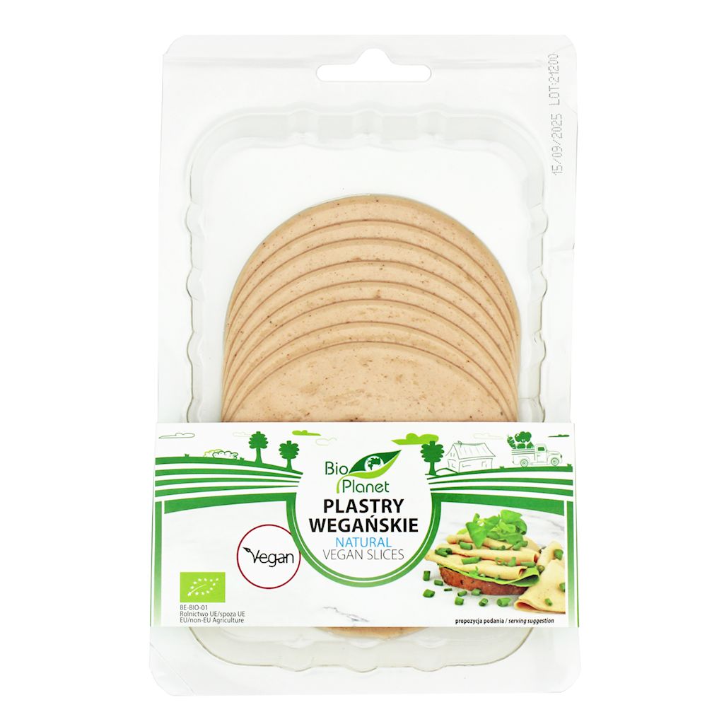 PLASTRY WEGAŃSKIE NATURAL BIO 100 g - BIO PLANET