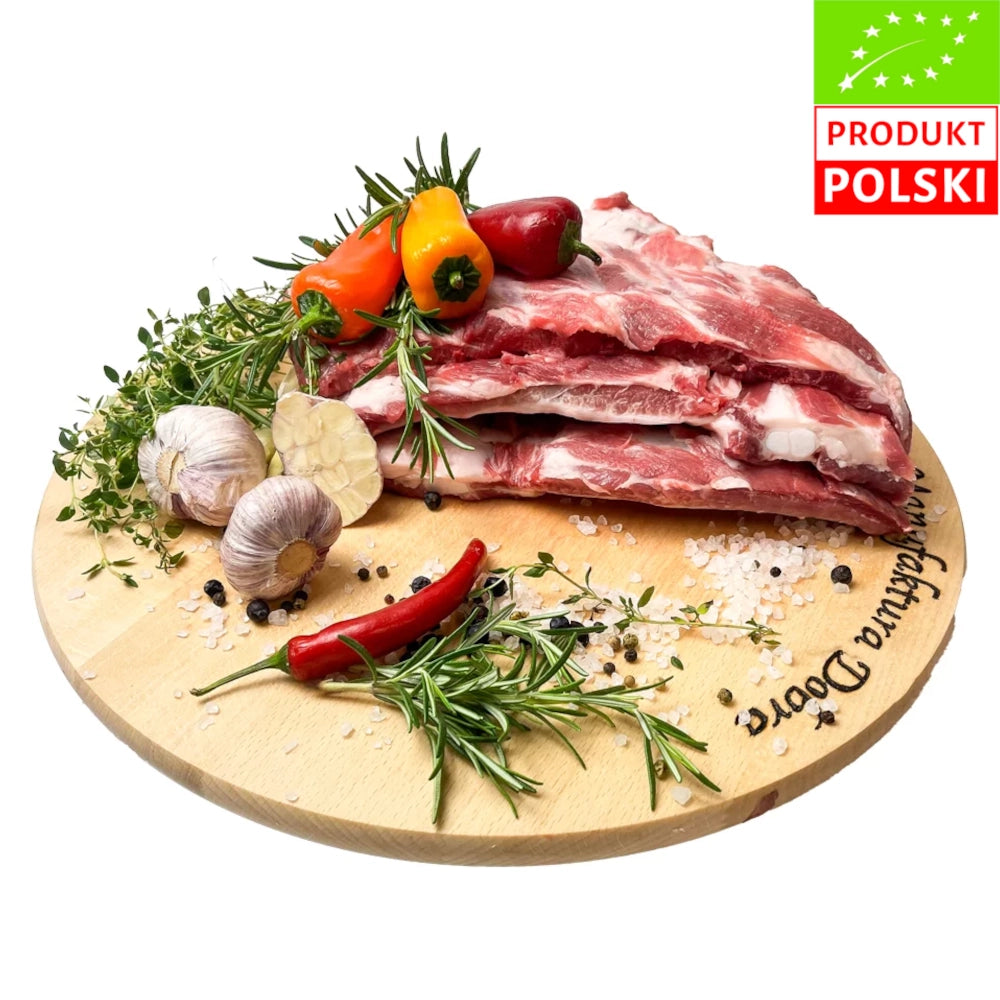 Żeberka wieprzowe EKO ok. 0,45 kg
