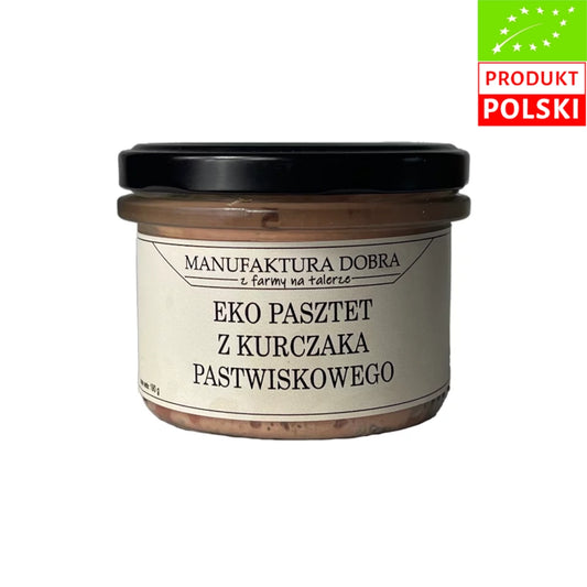 EKO Pasztet z Kurczaka Pastwiskowego 190 g