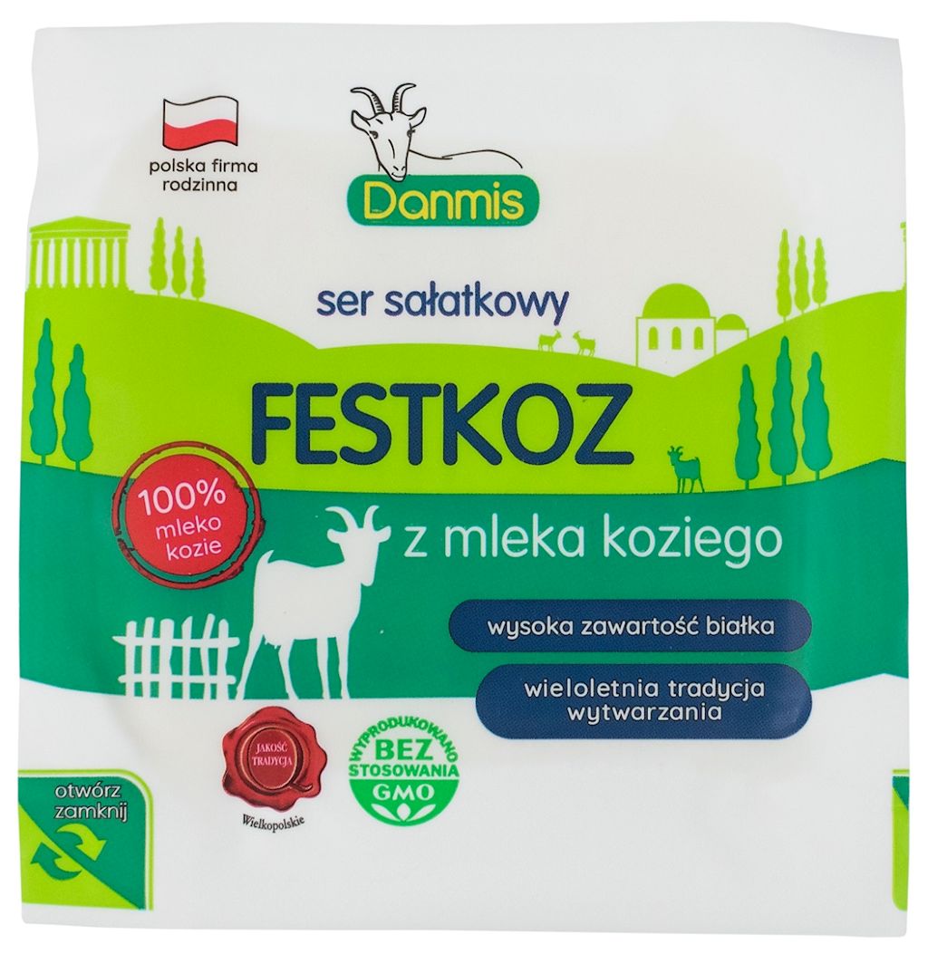 KOZI SER SAŁATKOWY 120 g - DANMIS