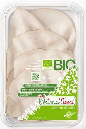 przecena PIERŚ Z KURCZAKA GOTOWANA PLASTRY BIO 70 g - PRIMAVERA