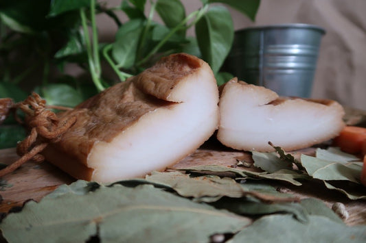 Słonina wędzona EKO OK. 300G - ROLMIĘS