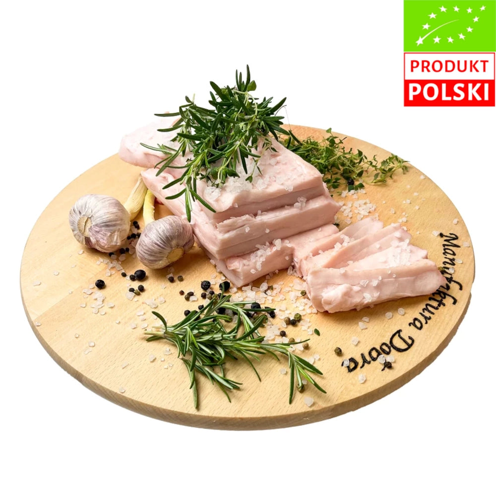 Słonina wieprzowa bez skóry EKO ok. 1 kg